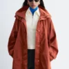 Technischer Nylon-Parka mit Kapuze