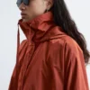 Technischer Nylon-Parka mit Kapuze