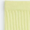 Transparente Rippensocken