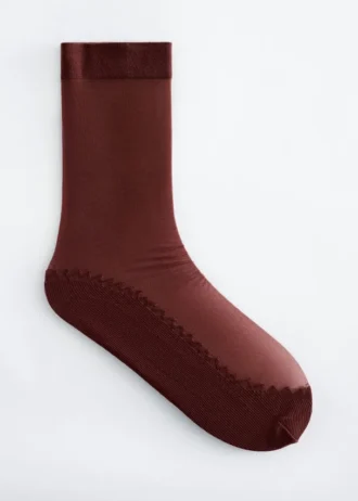 Transparente Socken