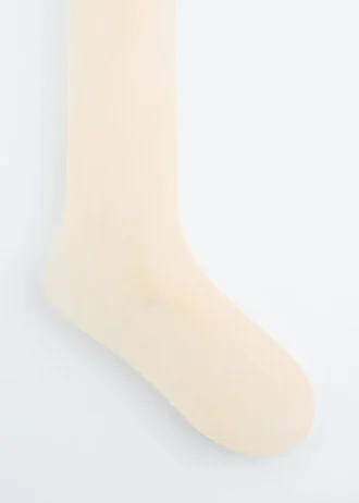 Transparente Spitzenstrumpfhose