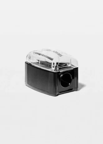 Transparenter/schwarzer Make-up-Stift-Spitzer