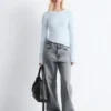 Transparentes Langarmshirt