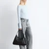 Transparentes Langarmshirt