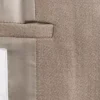 Trenchcoat aus Wolle mit Bindegürtel