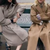 Trenchcoat mit Gürtel