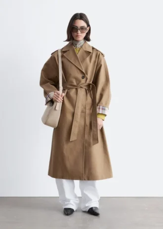 Trenchcoat mit Gürtel