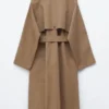 Trenchcoat mit Gürtel