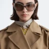 Trenchcoat mit Gürtel
