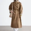Trenchcoat mit Gürtel