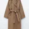 Trenchcoat mit Gürtel