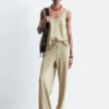 Twill-Hose mit Kordelzug