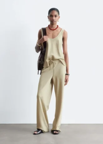 Twill-Hose mit Kordelzug