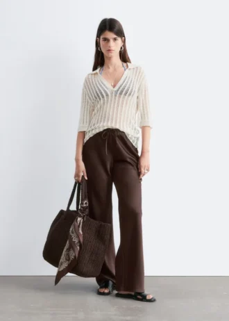 Twill-Hose mit Kordelzug