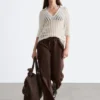 Twill-Hose mit Kordelzug