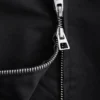 Twill-Jacke mit Reißverschluss