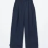 Utility-Hose mit weitem Bein