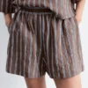 Voluminöse Shorts im Boxer-Stil
