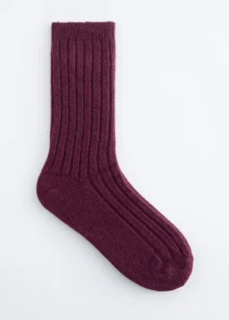 Weiche Wollsocken