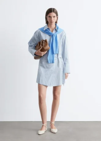 Wickel-Shirt-Minikleid