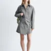 Wickel-Shirt-Minikleid