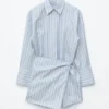 Wickel-Shirt-Minikleid