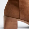 Wildleder-Socken-Stiefel