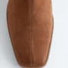 Wildleder-Socken-Stiefel