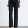 Wollhose mit geradem Bein