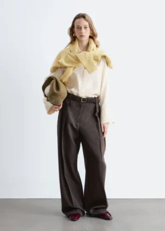 Wollhose mit Pressfalte