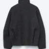 Wolljacke mit Reißverschluss