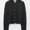 Zeilagige Cardigan aus Merinowolle